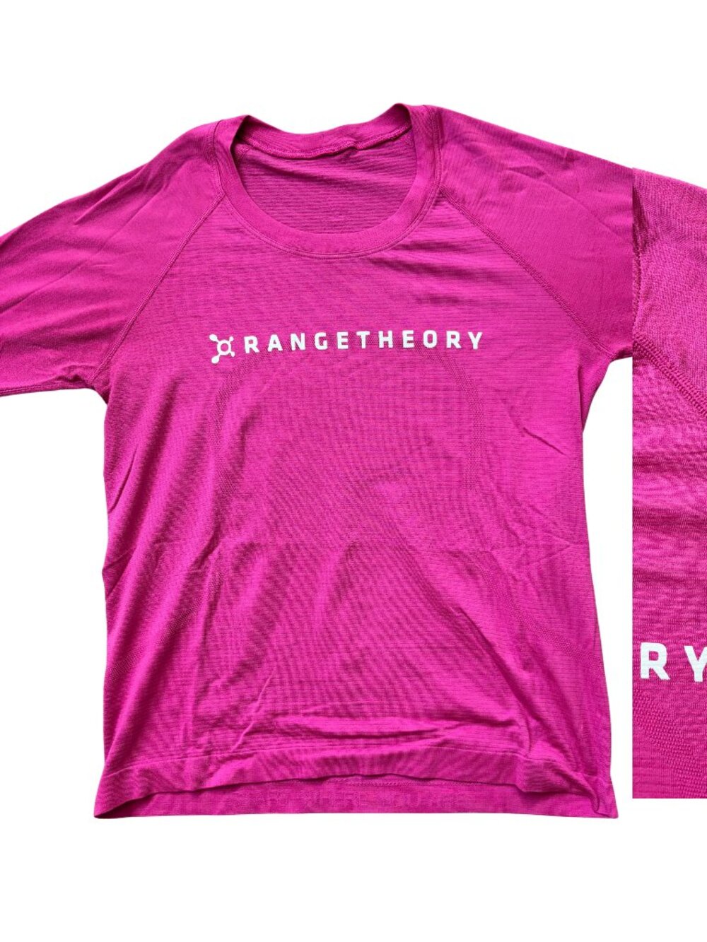 Orangetheory OTF Branded Lululemon Long Sleeved Swiftly Top